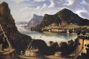 View of Cold Spring and Mount Taurus about 1850 Thomas